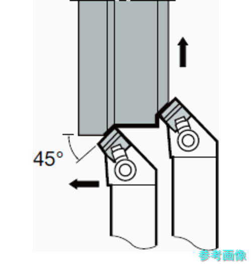 タンガロイ CSSNR2525 外径用TACバイト 【1個】