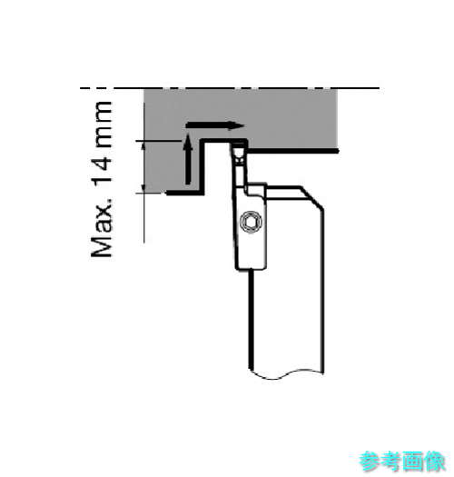 タンガロイ CGWSL2525-FLL5GP マイティー・シリーズ 外径用バイト CGWSR/L-GP 【1個】