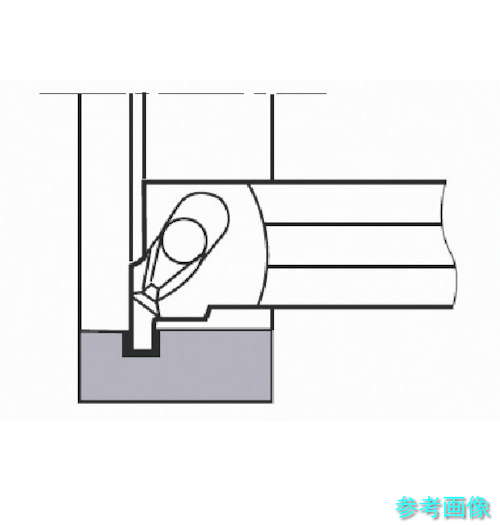 タンガロイ CGXL0016 内径溝入れ加工用バイト CGXR/L 【1個】