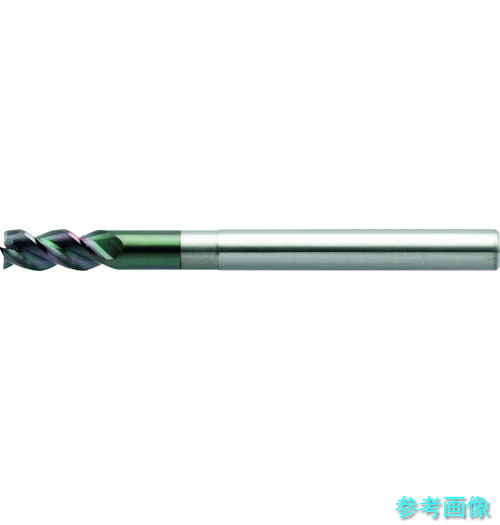 ユニオンツール DLC-AZS3030-150 DLCコートアルミ用3枚刃高能率ロングネックスクエアエンドミル 【1本】