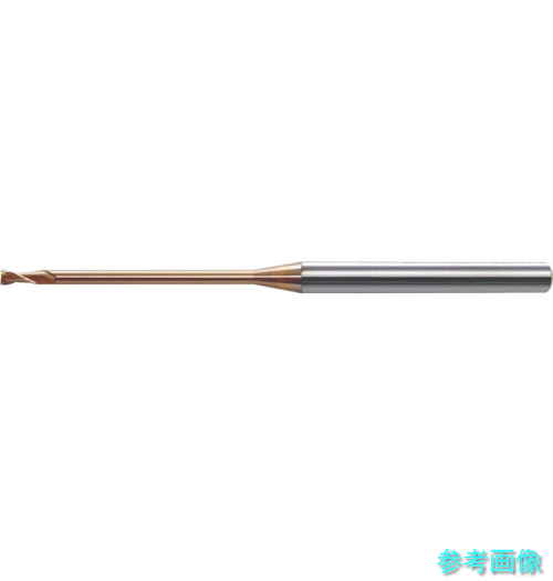 ユニオンツール HLS2003-015 超硬EM ロングネックスクエア φ0.3×有効長1.5 【1本】