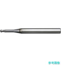 ユニオンツール CSELB2010-160 超硬ロングネックボールエンドミル(2枚刃) R0.5×首下長16 【1本】(4)