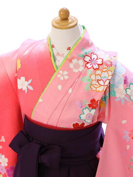 【レンタル】卒園式袴 往復送料無料 | 7歳女の子 貸衣装 卒園式 袴 幼稚園卒業式 ジュニア着物 ジュニア袴 子供 子ども こども キッズ 女児 女の子 七歳 7歳 衣装 袴セット 卒園 ジュニア 袴レンタル レンタル袴 卒業袴 はかま 着物 7-856_U05-65-10