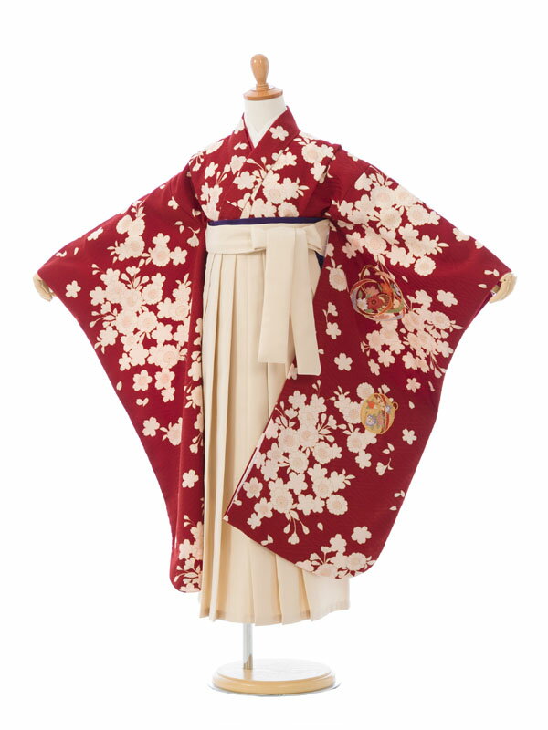 楽天e-きものレンタル　楽天市場店【レンタル】卒園式袴 往復送料無料 小物一式つき フルセット 7歳女の子 貸衣装 お値打ち お得 目立つ 卒園式 袴 幼稚園卒業式 保育園卒業式 ジュニア着物 ジュニア袴 子供袴 HAP7231 HGQ7231
