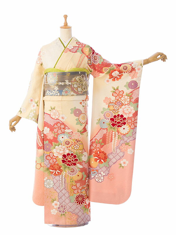 【レンタル】振袖 レンタル【1月】 結婚式 成人式 結納 卒業式 レンタル着物 振袖 貸衣装 フルセット 小物一式つき 振り袖 送料無料 1S3021