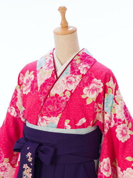 【レンタル】 卒業袴 卒業式 袴 袴レンタル 袴レンタル 小振袖 二尺袖 小物一式つき フルセット 新品足袋 プレゼント 往復送料無料 e-r039_e-h014-24-2