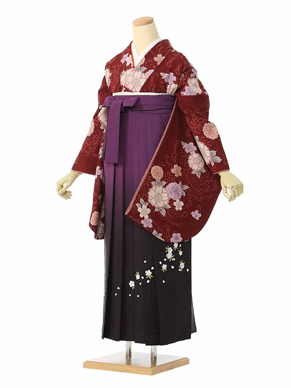 【レンタル】卒業式 レンタル 女 フルセット 女性 袴セット レトロモダン はかま 着物セット 和服 大学 レディース 卒業袴 卒業袴 卒業式袴セット 袴セット 大学生 レンタル袴 袴レンタル 卒業袴セット 新品足袋プレゼント 代引手数料無料 R992_E-H056-25-4