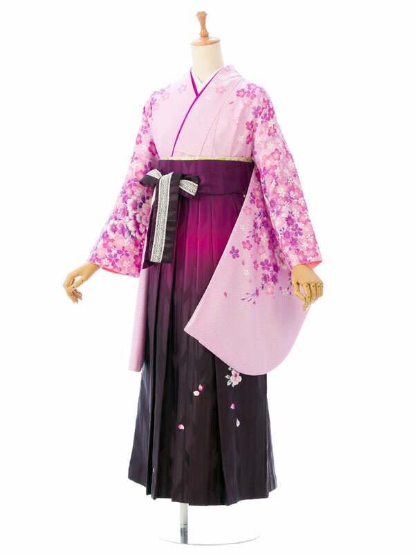 【レンタル】レンタル袴 はかま 着物 卒業袴 貸衣装 袴 レンタル 着物レンタル | 袴セット セット 卒業式袴レンタル 女性 大学 レディース 卒業 卒業袴レンタル 女 卒業式 袴レンタル R1116_H141-24-1