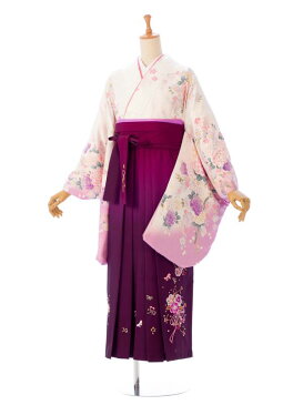 【レンタル】レンタル袴 はかま 着物 卒業袴 貸衣装 貸衣裳 女袴 袴 レンタル ☆新品足袋プレゼント☆ 女袴/着物レンタル 卒業袴セット R1207_E-H70-24-3