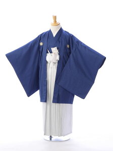 【レンタル】 卒業式 袴レンタル ジュニア着物男の子 結婚式 卒業式 1/2成人式 着物レンタル きもの小学生 往復送料無料 新品足袋プレゼント フルセット 男の子 羽織袴 小学生 はかま BV-011E_BW-006-80-1キャンペーン