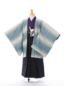 【レンタル】 卒業式 袴レンタル ジュニア着物男の子 結婚式 卒業式 1/2成人式 着物レンタル きもの小学生 往復送料無料 新品足袋プレゼント フルセット 男の子 羽織袴 小学生 はかま BV-018ネット予約