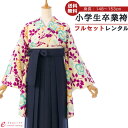 【レンタル】 卒業式 袴レンタル 小学生 卒業式 袴レンタル ジュニア袴 女の子 小学生 卒業式 女の子 袴レンタル 小学生 卒業袴 レンタル 送料無料 新品足...