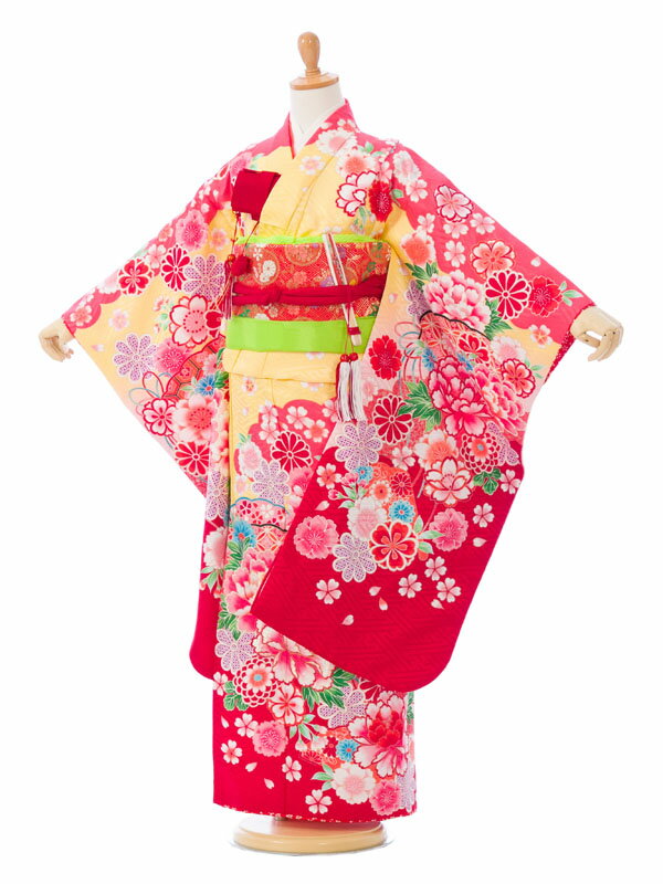 【レンタル】 7歳 女の子 七五三 着物 貸衣装 7歳 フルセット 送料無料 七五三着物 七歳 髪飾り 753 衣装 足袋 着物レンタル 和装 小物 きもの レ...