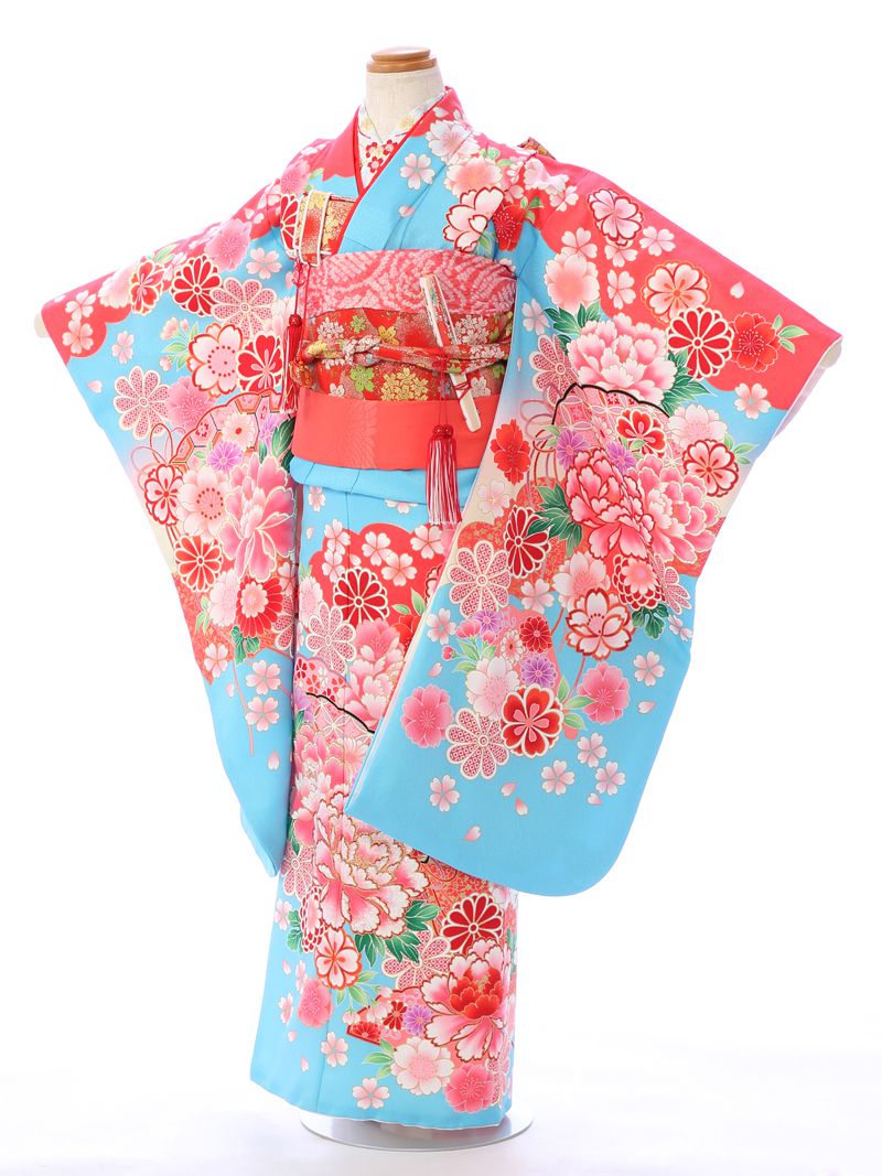 【レンタル】 七五三 7歳女の子 着物レンタル フルセット 新品 足袋プレゼント 古典柄 レトロ 髪飾り | 送料無料 着物 7歳 七五三着物 七歳 753 衣装 足袋 和装 小物 きもの レンタル着物 子供 帯 草履 着付け 女児 和服 小物セット 七五三セット 晴れ着 e-7-137