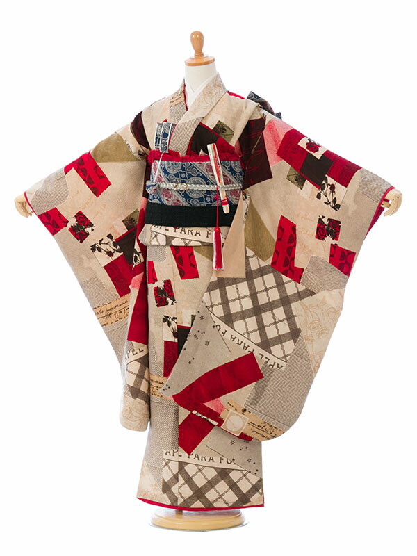 【レンタル】 7歳 女の子 七五三 着物 貸衣装 7歳 フルセット 送料無料 七五三着物 七歳 髪飾り 753 衣装 足袋 着物レンタル 和装 小物 きもの レ...