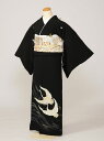 【レンタル】 留袖レンタルフルセット Mサイズ 黒留袖 レンタル 結婚式 母親 和服 列席 親族 留袖 140cm〜150cm 〜11号 送料無料 新品足袋プレ...