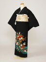 【レンタル】 留袖レンタルフルセット Mサイズ 結婚式 母親 和服 列席 親族 留袖 143cm~153cm ~11号 送料無料 新品足袋プレゼント 小物一式つき 五つ紋 五三桐 結婚式 正装 和服 4A294