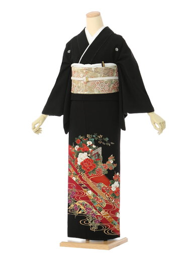 【レンタル】留袖 レンタル フルセット Mサイズ 150cm〜160cm 13号まで 黒留袖 レンタル 30代 40代 末広付 結婚式 母親 和服 列席 親族 着物 送料無料 新品足袋プレゼント 小物一式付 草履バッグセット付 五つ紋 五三桐 結婚式 正装 和服 お値打ち 仲人 3K180 【レンタル】留袖 レンタル フルセット Mサイズ 150cm〜160cm 13号まで 黒留袖 レンタル 30代 40代 末広付 結婚式 母親 和服 列席 親族 着物 送料無料 新品足袋プレゼント 小物一式付 草履バッグセット付 五つ紋 五三桐 結婚式 正装 和服 お値打ち 仲人 3K180