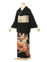 【レンタル】留袖 レンタル フルセット Mサイズ 145cm~155cm 13号まで 黒留袖 レンタル 50代 60代 末広付 結婚式 母親 和服 列席 親族 着物 送料無料 新品足袋プレゼント 小物一式付 草履バッグセット付 五つ紋 五三桐 結婚式 正装 和服 お値打ち 仲人 74A079