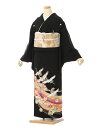 【レンタル】留袖 レンタル フルセット Lサイズ 155cm~160cm 13号~17号 黒留袖 レンタル40代 50代 60代 末広付 結婚式 母親 和服 列席 親族 着物 送料無料 新品足袋プレゼント 小物一式付 草履バッグセット付 五つ紋 五三桐 結婚式 正装 和服 お値打ち 仲人 8YP-2005