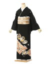 【レンタル】留袖 レンタル フルセット Mサイズ 155cm~160cm 13号まで 黒留袖 レンタル 50代 60代 末広付 結婚式 母親 和服 列席 親族 着物 送料無料 新品足袋プレゼント 小物一式付 草履バッグセット付 五つ紋 五三桐 結婚式 正装 和服 お値打ち 仲人 HAA2262