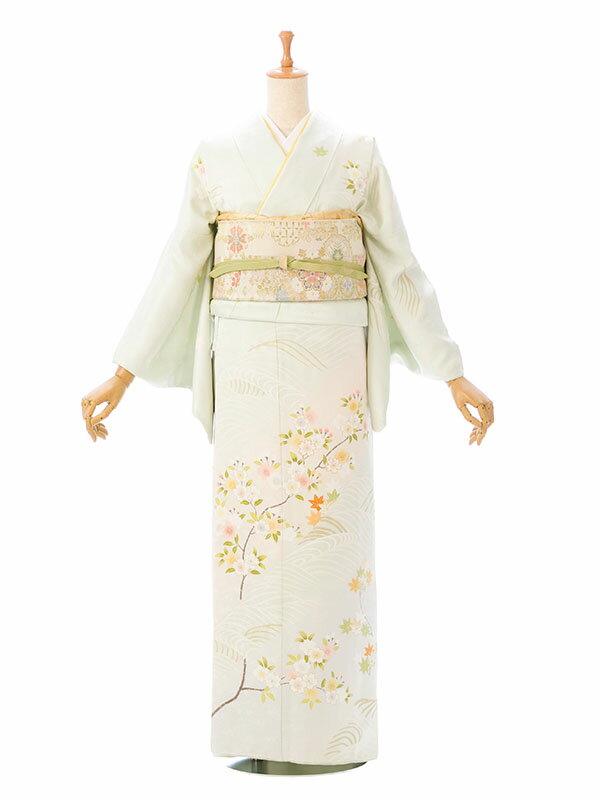 訪問着付下げ正絹結婚式卒業式ママ七...