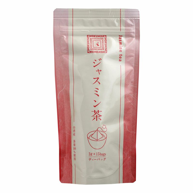 紀ノ国屋　ジャスミン茶ティーバッグ（スタンドパック）のサムネイル