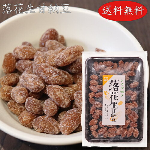 駄菓子 【送料無料】とろ火炊き 落花生甘納豆 128g 菓子 お茶菓子 あまなっとう お菓子 駄菓子 季折