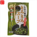 【送料無料】化学調味料不使用!こだわり素材のとろとろスープ 9食入り 国内産利尻こんぶ モロヘイヤ めかぶ とろろ昆布 がごめ昆布 利尻昆布 和風惣菜スープ コンブ プレゼント 母の日 父の日 季折