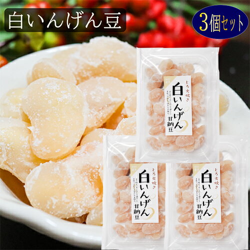 駄菓子 【甘納豆】白いんげん 180g×3個 白いんげん豆 和菓子 お茶菓子 あまなっとう お菓子 季折 駄菓子