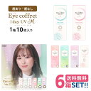 販売名：シード Eye coffret 1day UV-M 承認番号：23000BZX00077000 ベースカーブ：8.70mm 度数：+3.00D〜+0.50D(0.50Dステップ),±0.25D,±0.00D〜-6.00D(0.25Dステップ),-6.50D〜-12.00D(0.50Dステップ) 直径：14.0mm 中心厚：0.05mm(−3.00Dの場合) 入数：10枚入 保存液の主成分：アルギン酸配合 広告文責：有限会社ビジョンケア ◆『フレ、フレ、私たち。アイコフレ、で。』生まれ変わった、うるおいレンズ。◆ 選べる4タイプ 〜気分やシチュエーションに合わせて〜 ・サークルレンズを初めて使う。 ・瞳になじむサークルレンズを探している。 ・黒目の印象を際立たせたい。 ・自然に輪郭を強調したい。 ・アイメイクにもこだわりたい。 ・いつものサークルレンズでは物足りない。 ・さりげなくサークルレンズを使用したい。 ・本来の美しさをより際立たせたい。