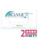 ジョンソン 2ウィークアキュビュー【2箱】（1箱6枚入り）【ポスト便送料無料】【代引不可】2weekacuvue 2週間使い捨て クリアコンタクトレンズの商品画像