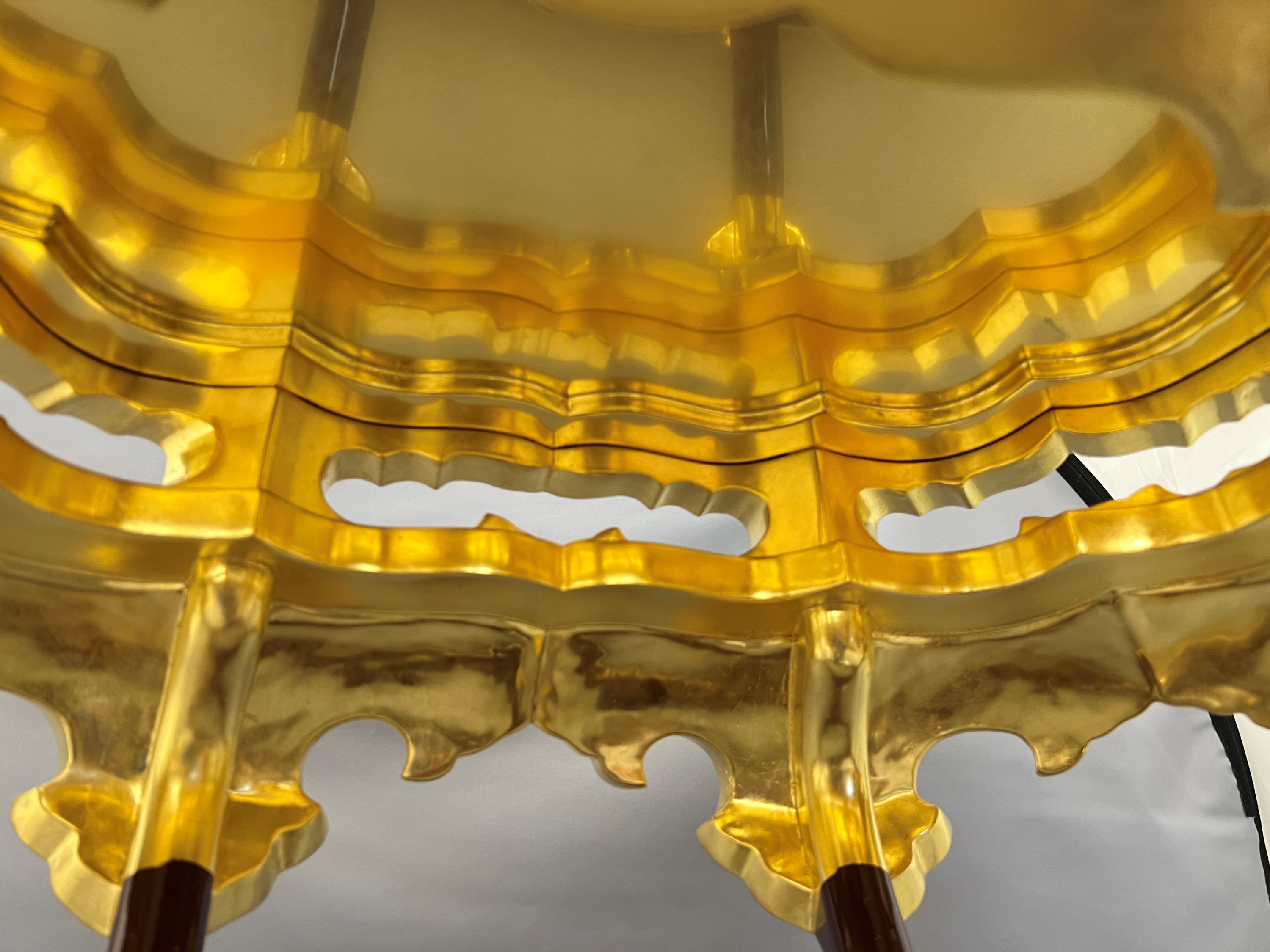 虎卓 香卓 別誂 葡萄塗 寺院仏具の紹介画像2