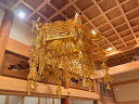人天蓋 柱付六角型 龍彫 寺院仏具