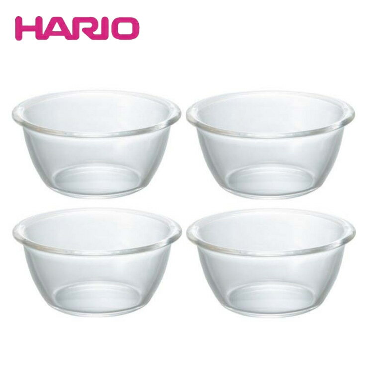 HARIO 耐熱ボウル 4個セット ボウル �