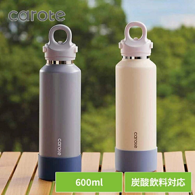 【5％OFFクーポン★9日10時迄】炭酸対応 マグボトル 600ml PRESSOFF マグボトル 水...