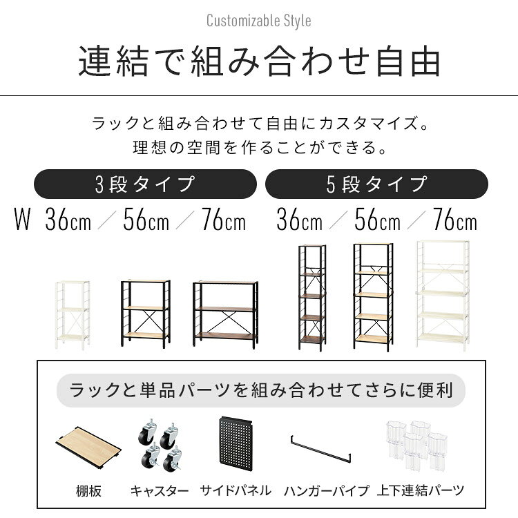 【SALE★10%OFF】 スチールラック パーツ 部品 キャスター 4個 ストッパー付 取付け部品 脚 足 足元 足回り 車輪 移動 小回り アイリスオーヤマ KRSR-C[2606SE] [3]