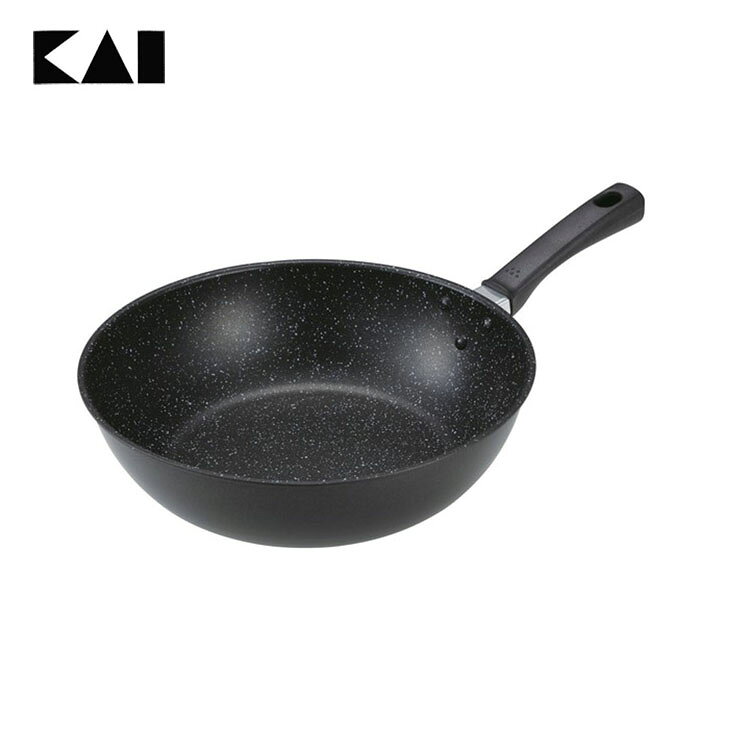 【フライパン IH対応】【B】軽量・高熱効率・マルチ炒め鍋IH対応(28cm)貝印 フライパン ih 深型 炒め鍋 炒める 調理…