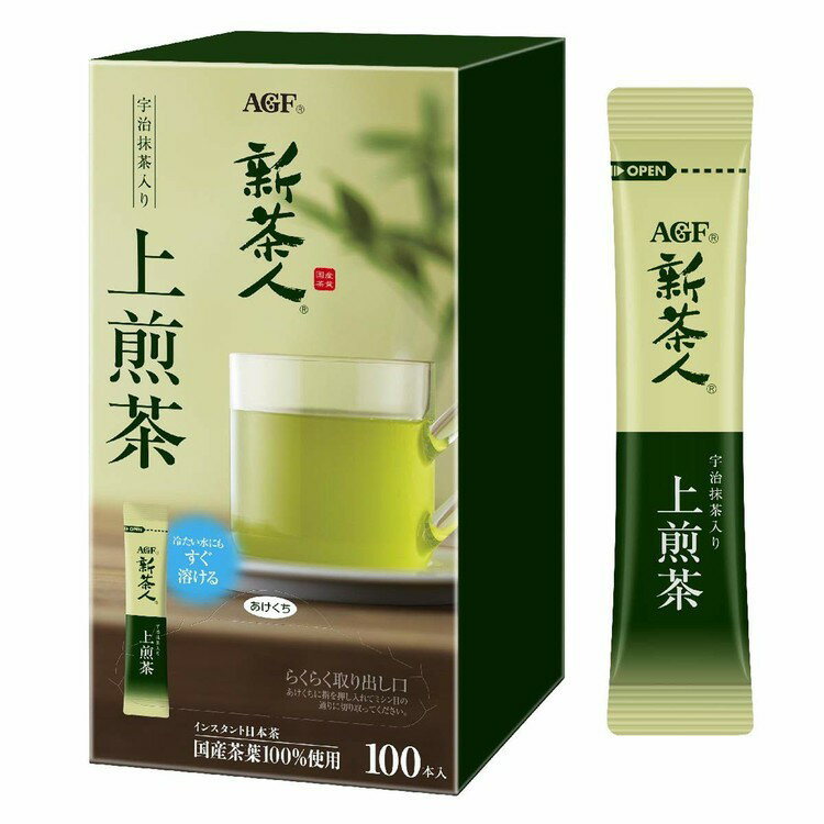 【882896】新茶人 煎茶スティック 100本【TC】