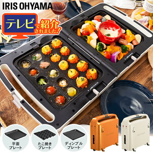 両面ホットプレート DPO-133送料無料 ホットプレート おしゃれ プレート 卓上調理 たこ焼き器 たこ焼きプレート 焼肉 大型ホットプレート チーズフォンデュ 平面 焼肉プレート 鉄板焼き 大型 アイリスオーヤマ