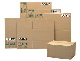 段ボールボックス DB-M5ダンボール箱 梱包資材 引越し 衣替え 便利 収納家具 段ボール ボックス アイリスオーヤマ