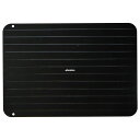 \最大300円OFFクーポン発行中/時短調理 電気不要 急速解凍 解凍プレート M ブラック 冷凍食品 お肉 省エネ 便利 粗熱取り 急速冷凍 熱伝導性 シービ...