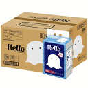 \レビュー記入でクーポンプレゼント/ 【ケース販売】ティッシュペーパー Hello まとめ買い ハロー ソフトパックティシュ 200組×5個パック×16個 52...