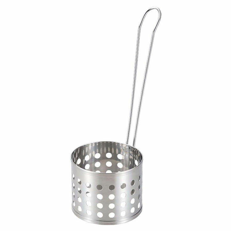 かき揚げ用 スプーン ざる ママクック まんまるかき揚げリング 35685 かき揚げ用 スプーン ざる ステンレス製 リング そば うどん 丸型 ステンレス 調理器具 下村企販 【B】