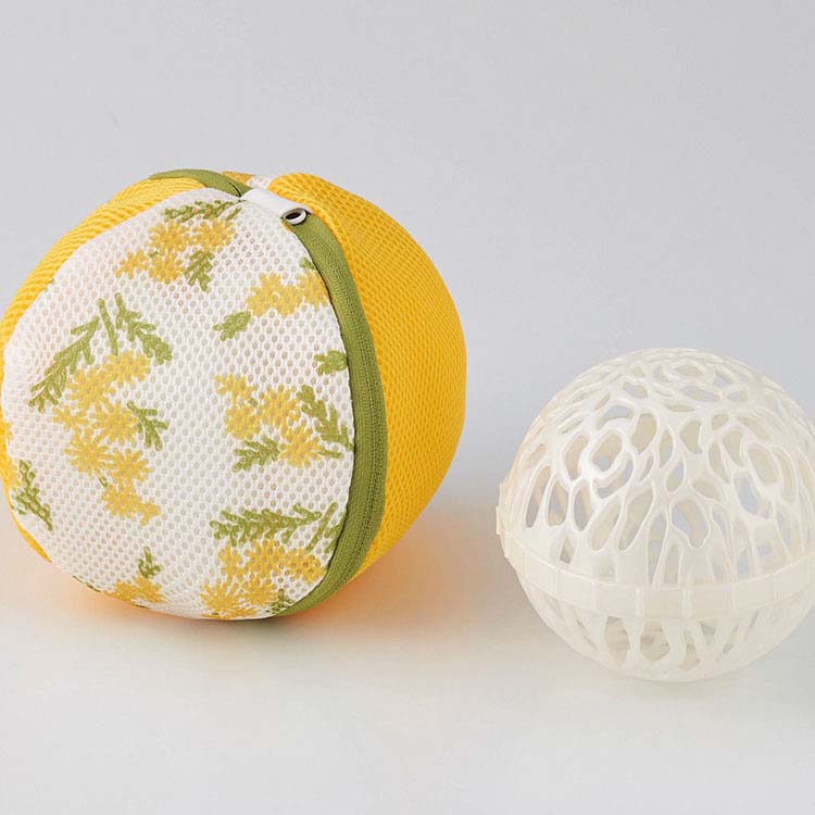 洗濯ネット ブラジャー 下着 ふんわり洗うブラジャーネット ミモザ 65075800洗濯ネット ブラジャー 下着 型くずれ防止 洗濯 ネット 保護ボール 洗濯ボール ドラム式 かわいい 花柄 ミモザ ブラ 型崩れ防止