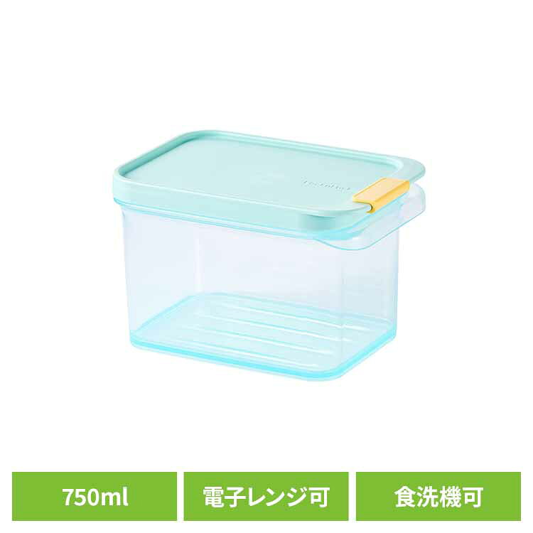 樂天商城 - ベストコ 冷凍 保存容器 750ml 電子レンジ 食洗機対応 ブルー ロック＆ロック フローズン コンテナ ブルー HFL102保存容器 冷凍 電子レンジ 食洗機 ブルー ロック＆ロック 開けやすい 割れにくい LIV PLUS ベストコ LIV PLUS[2604SO]