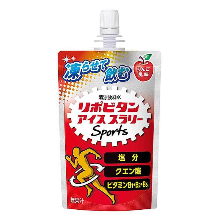 20個】リポビタンアイススラリー(6個) リポビタンゼリースポーツ アイススラリー 大正製薬 ゼリー パウチ 冷凍 暑さ対策 熱中症 凍らせる 補給 大正製薬 ハニーレモン風味 りんご風味 アソートセット(ハニーレモン×10　りんご×10） [2603SE]
