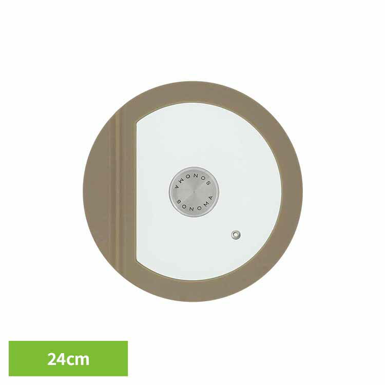 樂天商城 - 鍋蓋 ガラス 24cm キッチンツール 入れたまま閉められる 蓋 つまみ マグネット ツールがくっつく ガラス窓 中身が見える 鍋 ふた フタ のみ 単品 鍋の蓋 24センチ おしゃれ 新生活 ガラス蓋 ソノマ LV-0373 * (B)