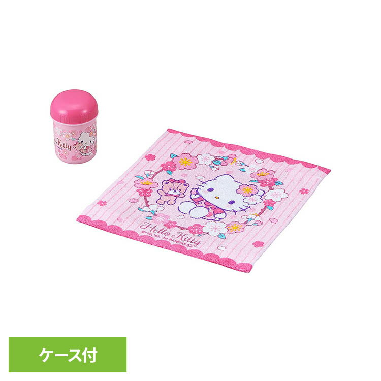 樂天商城 - ハローキティ さくら おしぼりセット OC-1OC-1 OSK ハローキティ キティ おしぼり かわいい おしぼりセット 子供