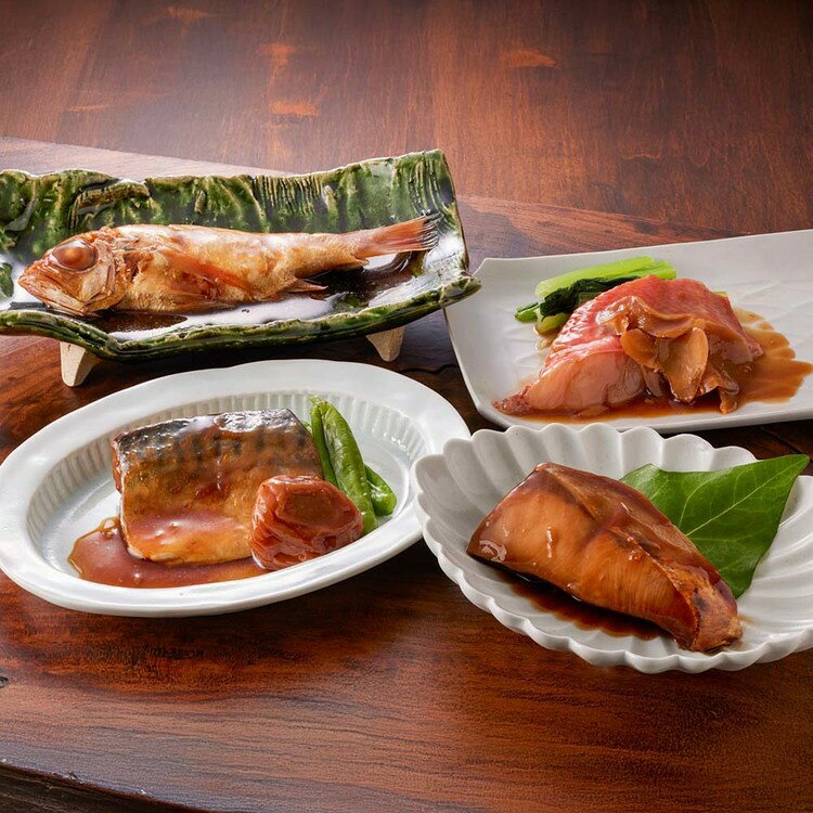キッチン・雑貨の店 ラクチーナ!の【山陰大松】氷温熟成 お魚惣菜ギフトセット（和の心） OG-60S氷温熟成 魚 おかず 便利 簡単 ギフト 冷凍 手軽 美味しい 惣菜 【TD】 【代引不可】｜アングル2